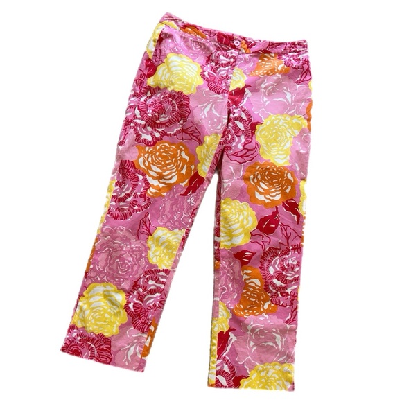 Lilly Pulitzer Pants - NEW VINTAGE LILLY PULITZER “WINNER’S CIRCLE” CAPRIS